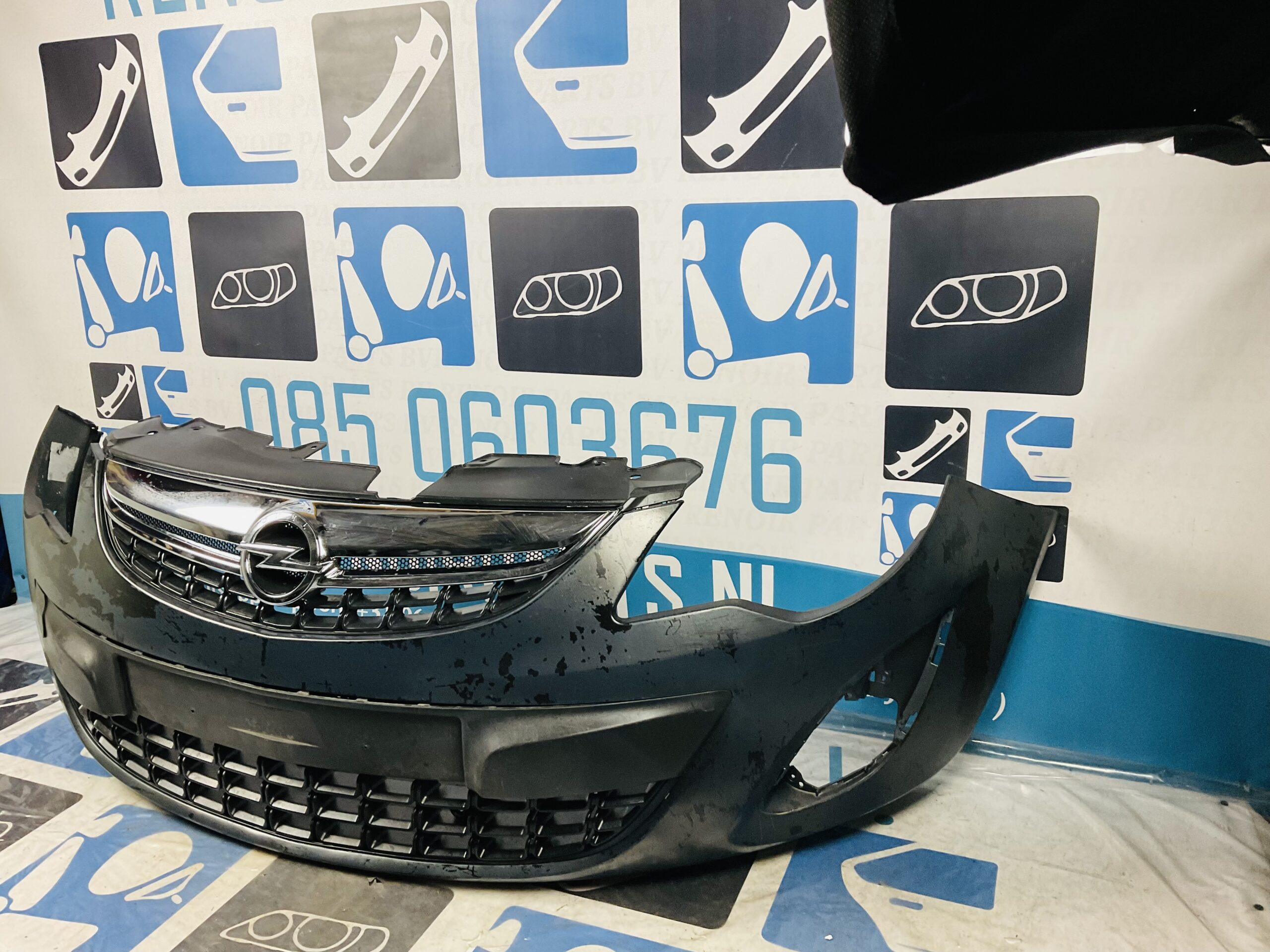 Bumper Opel Corsa D Facelift 2011 2014 Voorbumper 1 H2 5195 Renoir Parts