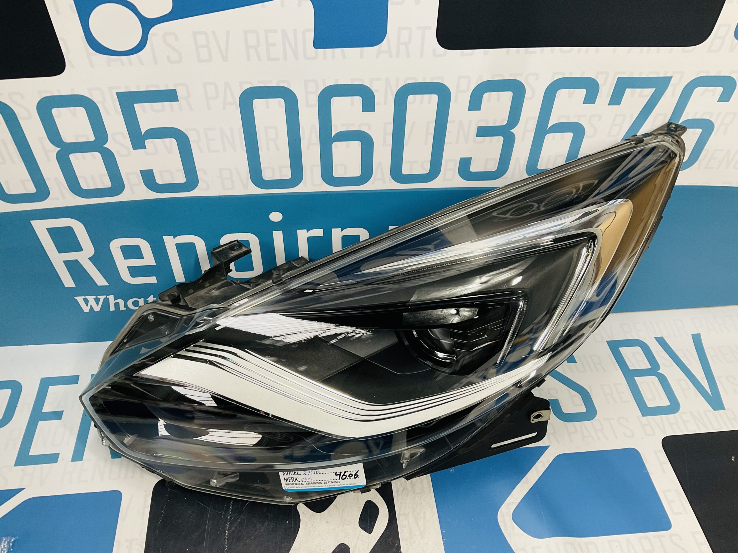 Koplamp Opel Zafira Full Led Links G N Renoir Parts